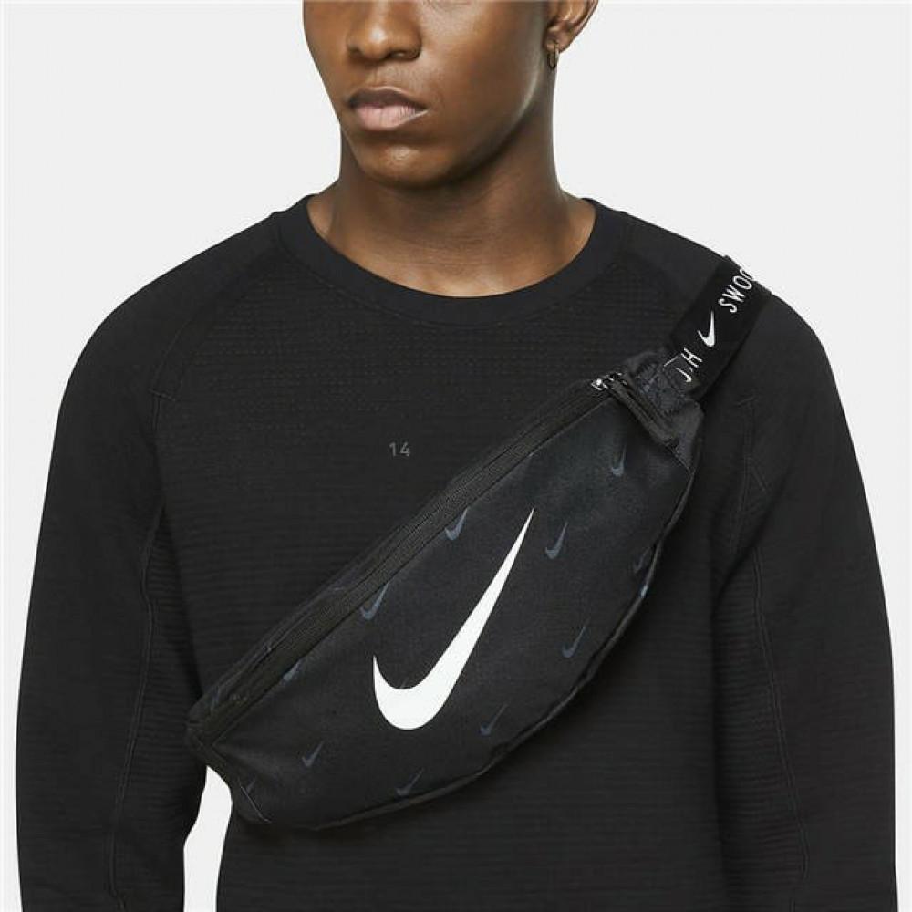 Nike Polyester Fanny Pack Regular Unisex Black (Unisex) Fanny Packs DQ6954 010