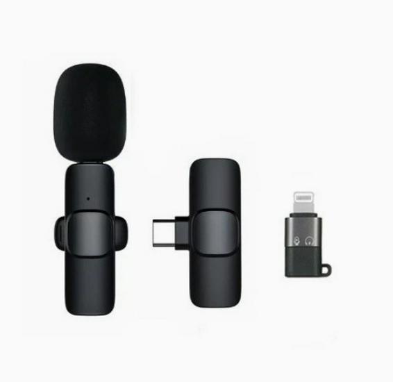 Cross-Border K9 Wireless Lavalier Microphone for Outdoor Live Streaming and Vlog Noise Reduction