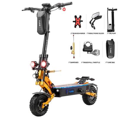 Hulajnoga Elektryczna Składana YUME X11 Silnik 3000Wx2 Z Kluczem NFC 60V 30AH Pełne Zawieszenie Maksymalny Zasięg 90Km Elektryczna Hulajnoga dla Dorosłych