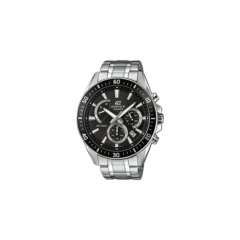 Casio Edifice EFR-552D-1A Men s Chronograph Watch 100m Water Resistant Stainless Steel