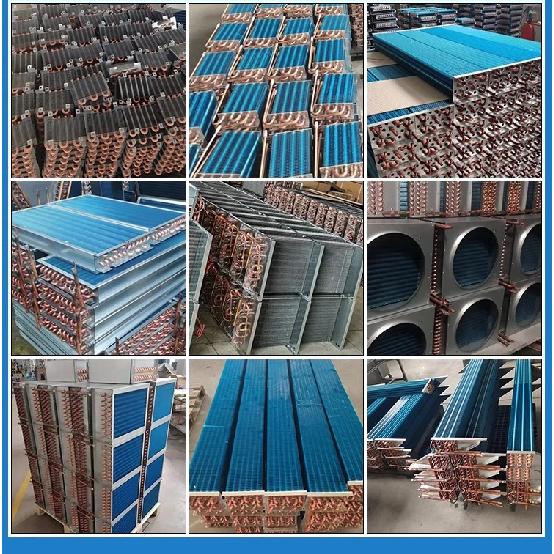 Evaporator Freezer Refrigerator Freezer Refrigerated Display Cabinet Freezer Copper Tube Fin Air-cooled Condenser 260*50*130mm