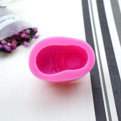 Stampo in silicone artigianale a forma di scarpa stereo 3D da 1 pezzo per forniture per candele, prodotti per la produzione di sapone, stampi in silicone
