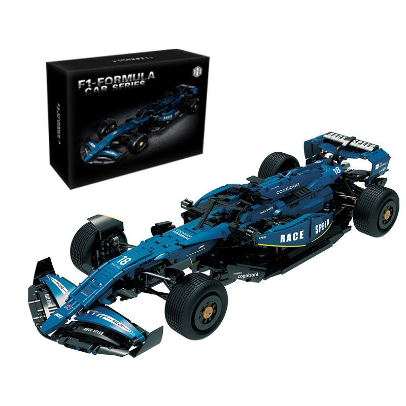 2361Pcs F1 Racing Car Building Blocks 18 number racing car model City Sports Car Bricks Toy Gift for Creative Kids