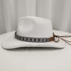 Cotton Sun Protection Knight Hat Wide Brim Cowgirls Visor Cap Adjustable Tibetan Hat  Men