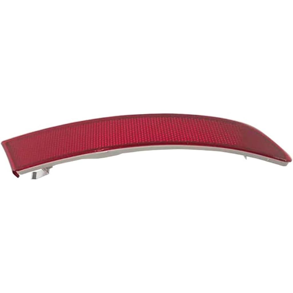 Red Lens Rear Bumper Reflector, Car Rear Bumper Reflector Compatible with BMW X3 F25 LCI 2015-2017, Right Passenger Side 63257352210(1pcs)