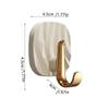 4 Pieces Set Strong Load-bearing Bathroom Hook Luxury Self Adhesive Hook  Home Organization Use