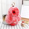 15cm Fluffy Bunny Keychain Rabbit Fur Keychain Women Bag Car Key Chain Pendant Decoration Jewelry Bags Hangings Accessories Gift
