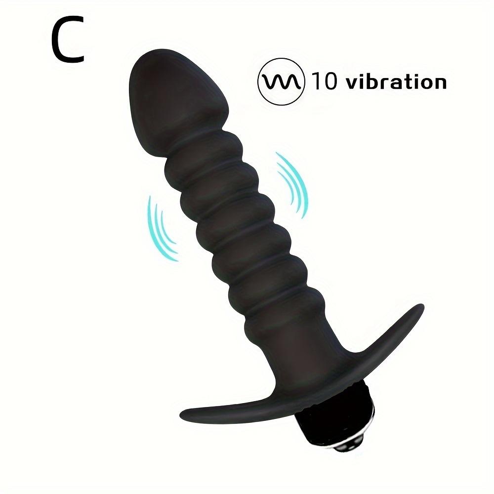 Anal Beads Butt Plug Vibrator Anal Plug Toy Strapon Dildo Male Prostate Massager Silicone Anal Sex Toys For Gays/Couple Men
