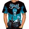 Ghost Band 3D Print T-shirts Men Women Cool Streetwear Hip Hop Short Sleeve Tshirt Harajuku Kids Oversized Tops Clothing