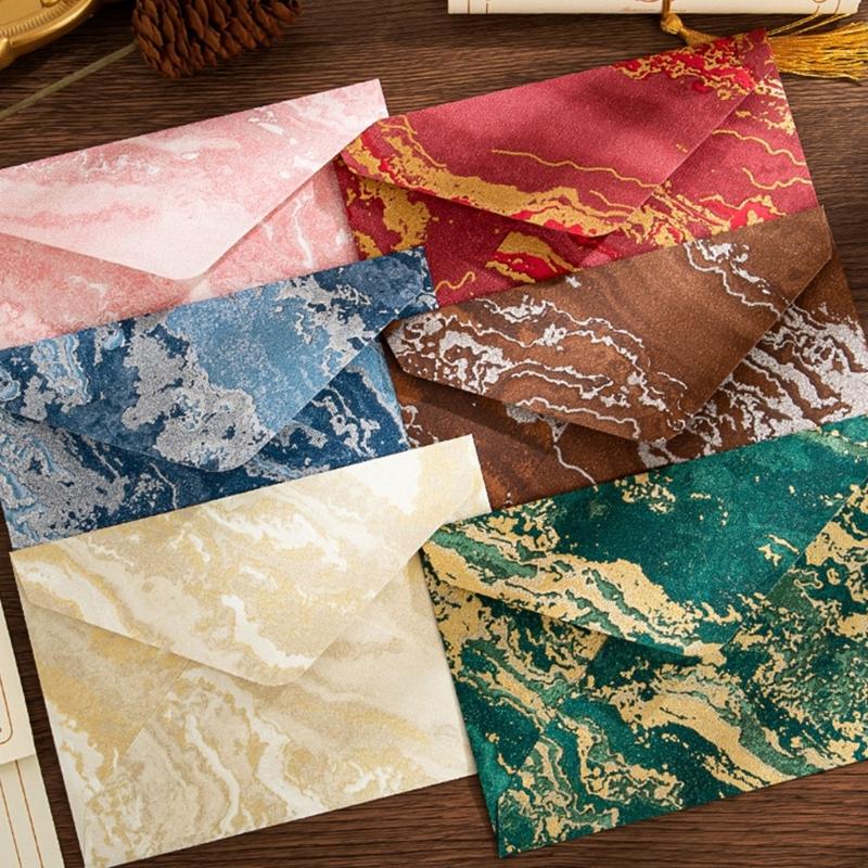 1 set kinesisk stil brevpapper och kuvert set Retro brevpapper med kuvert Skrivpapper för presentkort