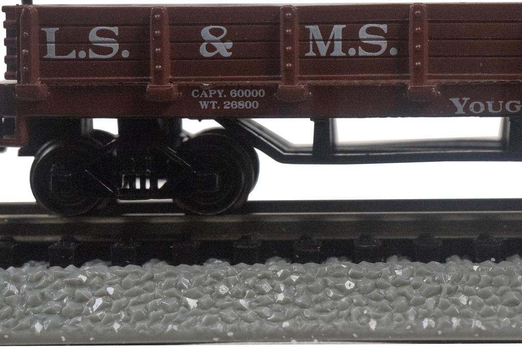 Bachmann Trains - Old Time Gondola - Lakeshore & Michigan Southern - N Scale