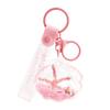 Adorable Starfish Seashell Floating Bottle Keychain For Gifts And Decorations