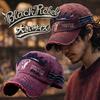 BlackRebel Cap Women's Vintage Distressed Wine 7986564
