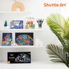 Shuttle Art Acrylic Metallic Dot Brush Tip Twin Acrylic Paint Suitable for and Art Gift Markers, Colors, & Pen, 28-Color Set, Glitter, Water-Based