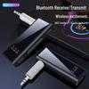 3.5mm Bluetooth 5.4 Dual Audio Receiver & Transmitter with AUX & Card Slot