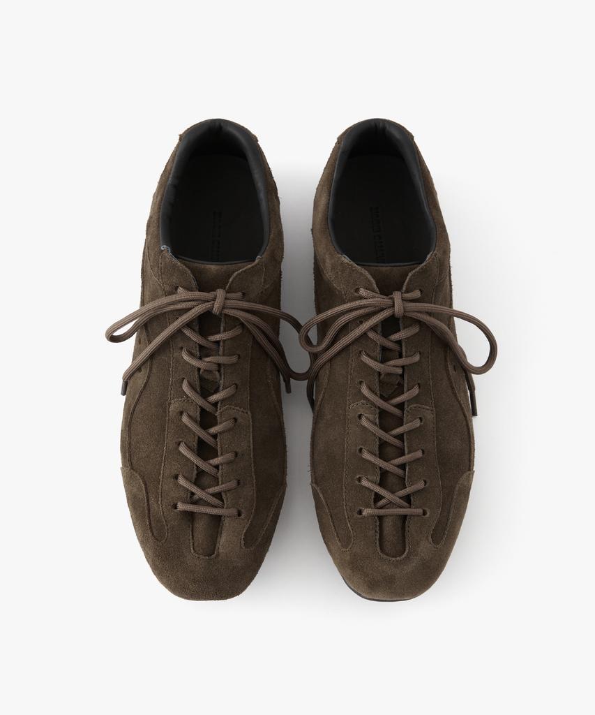 Romantic Move Bowler Sneakers R25M200 (Real Brown Suede)