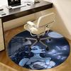 Ethereal Butterfly Fantasy Chair Mat   Round Carpet for Home Decor, Office, Living Room, Bedroom Gift0215b
