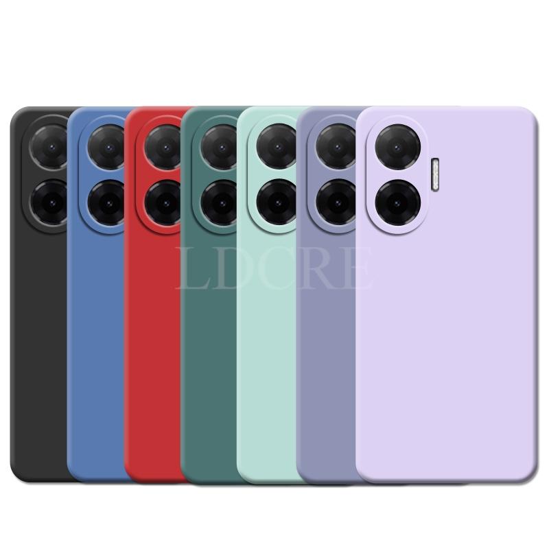 Per Xiaomi POCO F7 Custodia Cover in Silicone Liquido POCO F7 Custodia Protettiva in Gomma Liscia TPU POCO F7 Cover