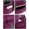 Fashion Oxford Tote Bag Large Capacity Waterproof Nylon Shoulder Bag Lightweight Multi-pocket Travel Crossbody Bag