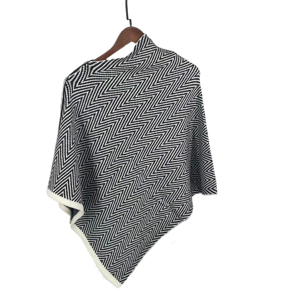Plush Winter Cashmere Scarves Striped Long Shawl Elegant Imitate Cashmere Scarf  Student