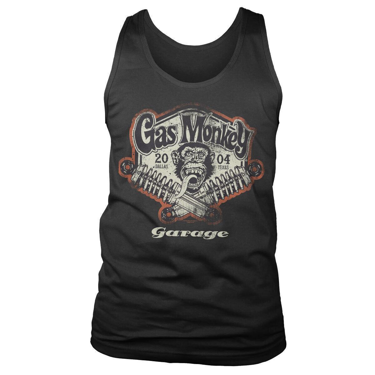 Licenza Ufficiale Gas Monkey Garage Molla Bobine Uomo Maglia Canotta M