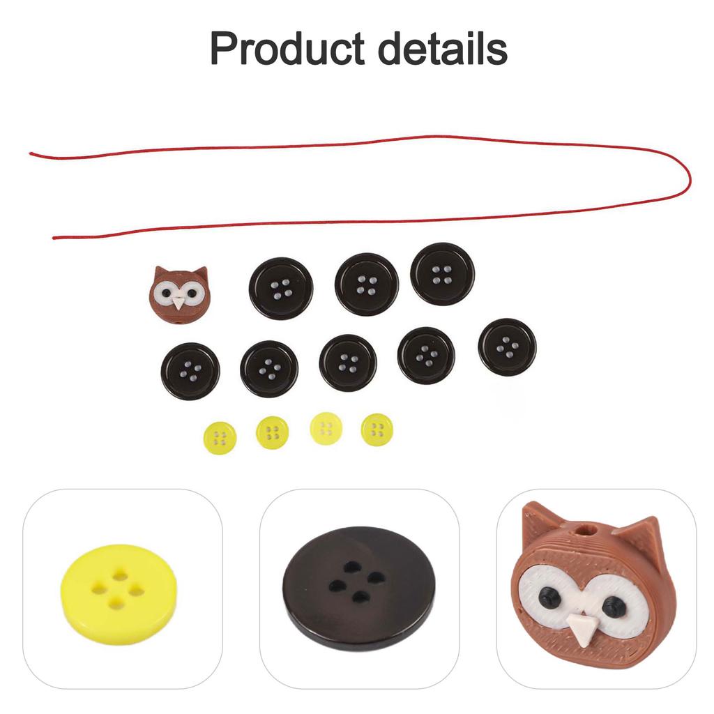 Creative DIY Button Craft Kit for Family Crafting Fun Handmade Hanging Ornaments Plastic Multicolor Decoration for Holidays