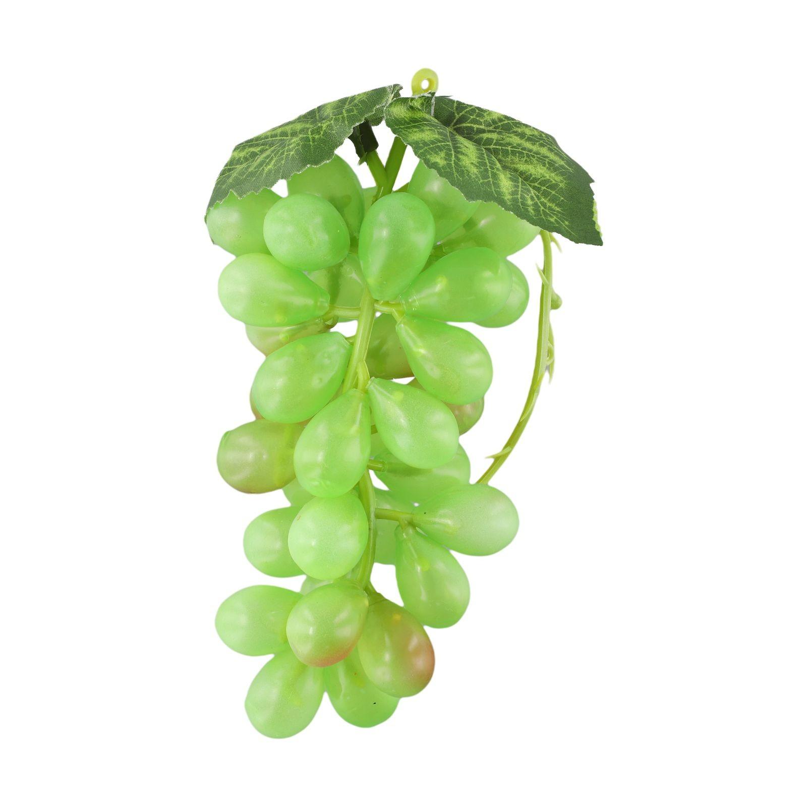

Искусственный виноград Декоративный виноград Имитация фруктов для декора зелёный