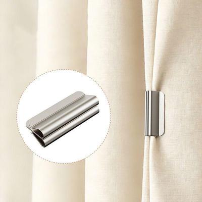 2/4 Stück Starke Magnetische Gardinenclips, Zum Verhindern von Lichteinfall Gardine Geschlossen Halten Für Zuhause Schlafzimmer Büro Gardinen Vorhänge