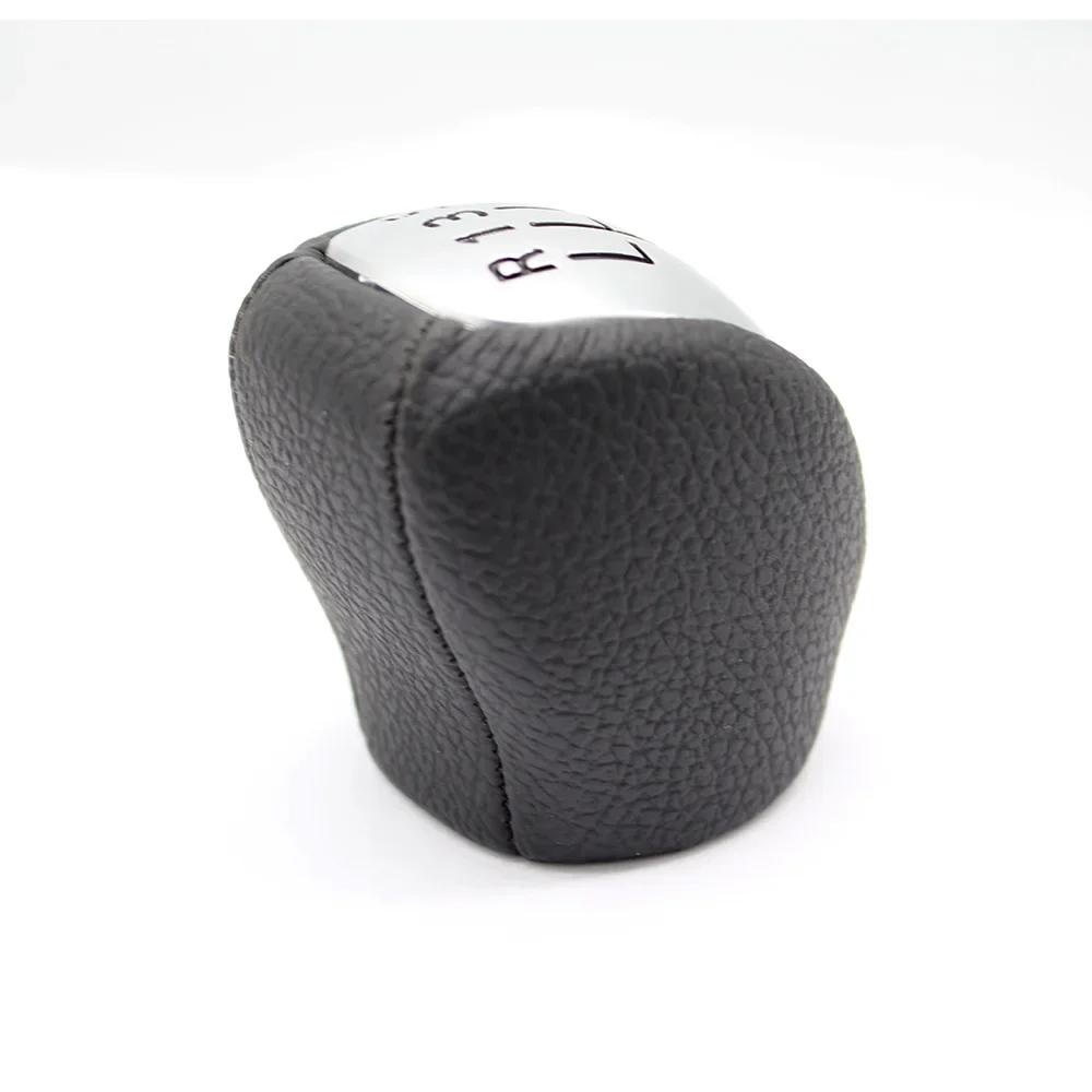 Für Renault/Laguna MK3 2007-2014 PU 6 Geschwindigkeit Manuelle Getriebe Schaltknauf Leder Hebel Shifter Hand Ball 2008 2009 2010 2011 2012 2013