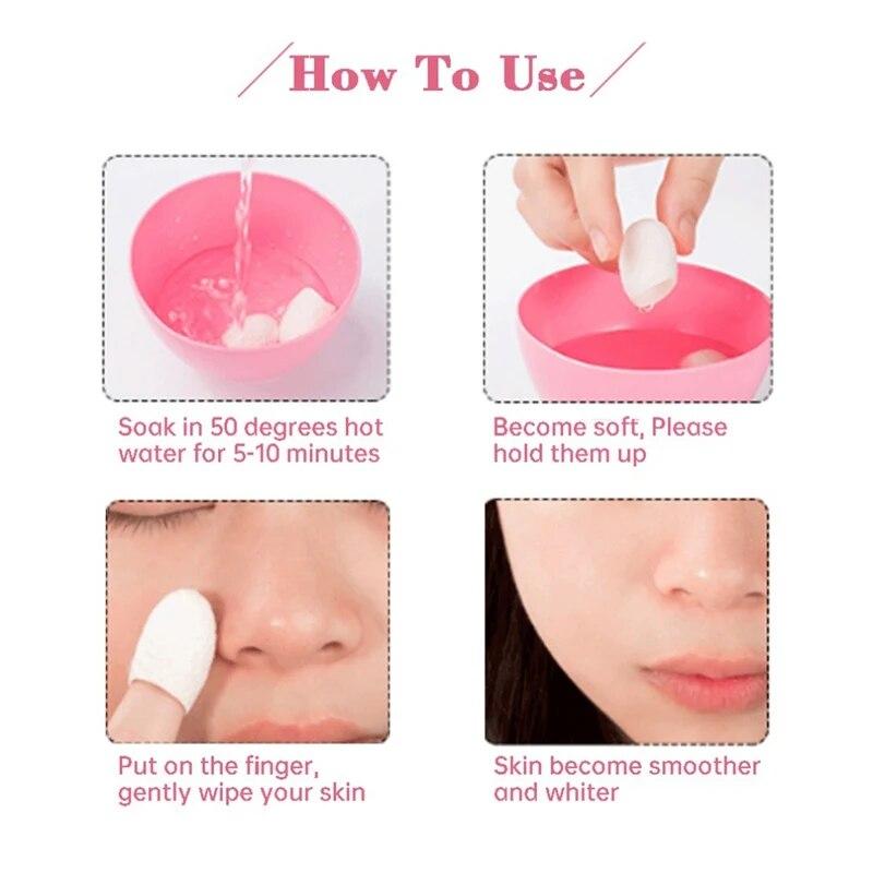 30pcs Organic Natural Silk Cocoons Cleanser Silkworm Balls Scrub Purifying Acne Anti Aging Whitening Cleaning Face Care