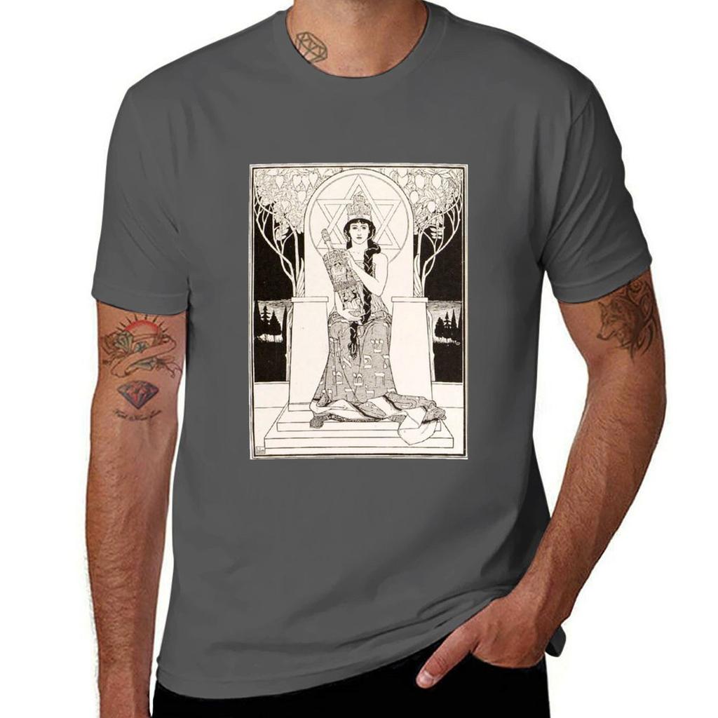 Hd The Queen Of Sabbath By Ephraim Moses Lilien (1900) Tshirt Plus Size Short Sleeve Tshirt
