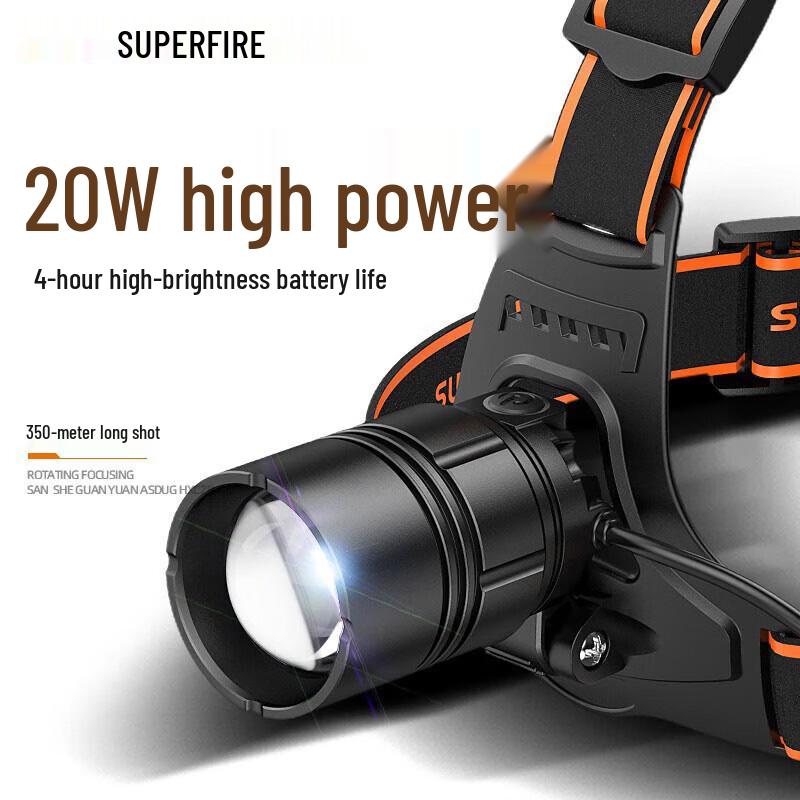 

Shenhuo HL08-A Waterproof LED Rechargeable Headlamp