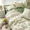 Thickened Brushed Four-piece Bed Sheet and Quilt Cover Three-piece Set Four-season Autumn and Winter Bedding Duvet Cover