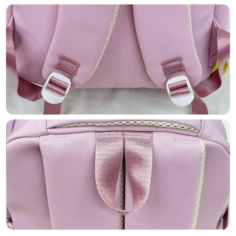 LABUBU School Bag Decoration Large-capacity Lightweight Student Backpack Elementary and Middle School Student Bag