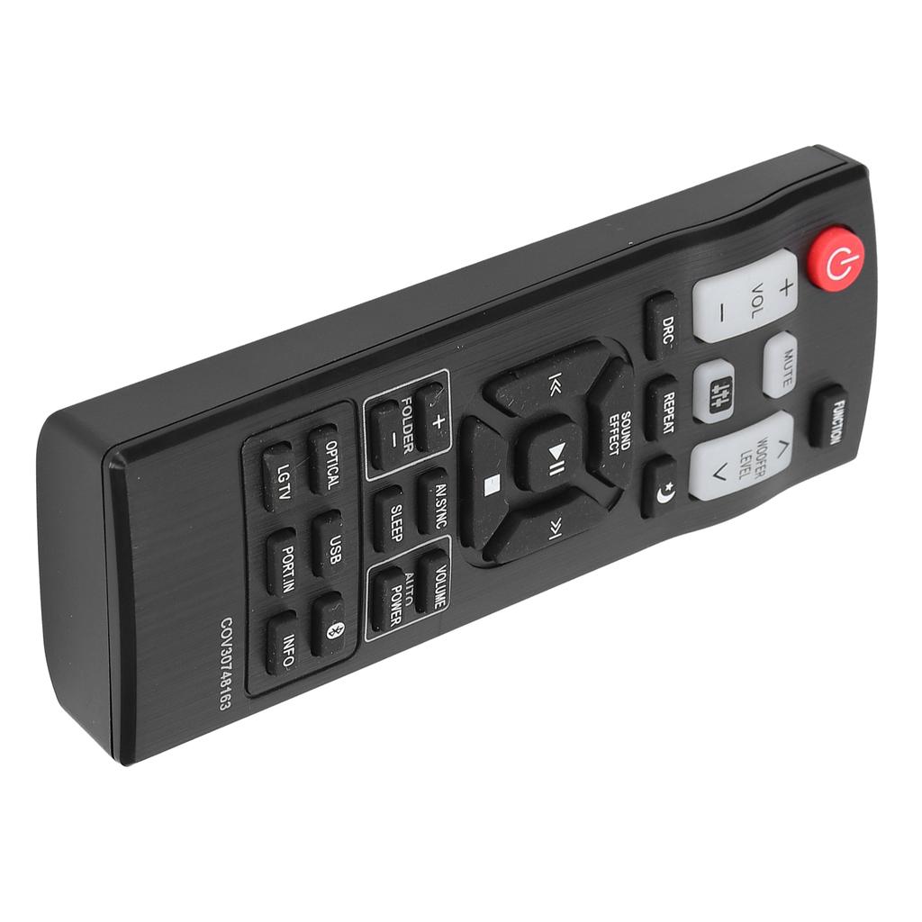 COV30748163 Dálkový ovladač ABS Černý Ovladač Soundbaru Náhradní Díly pro LG Soundbar