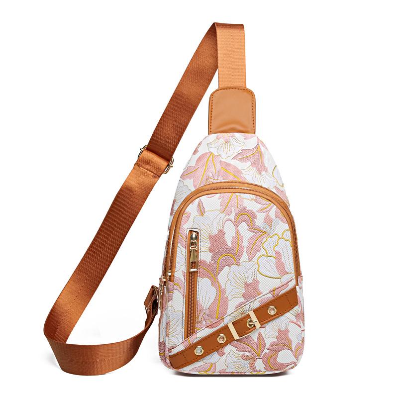 Small Bag Women's Shoulder Bag Crossbody Bag Chest Bag Mobile Phone Bag Multi-Pocket Bag