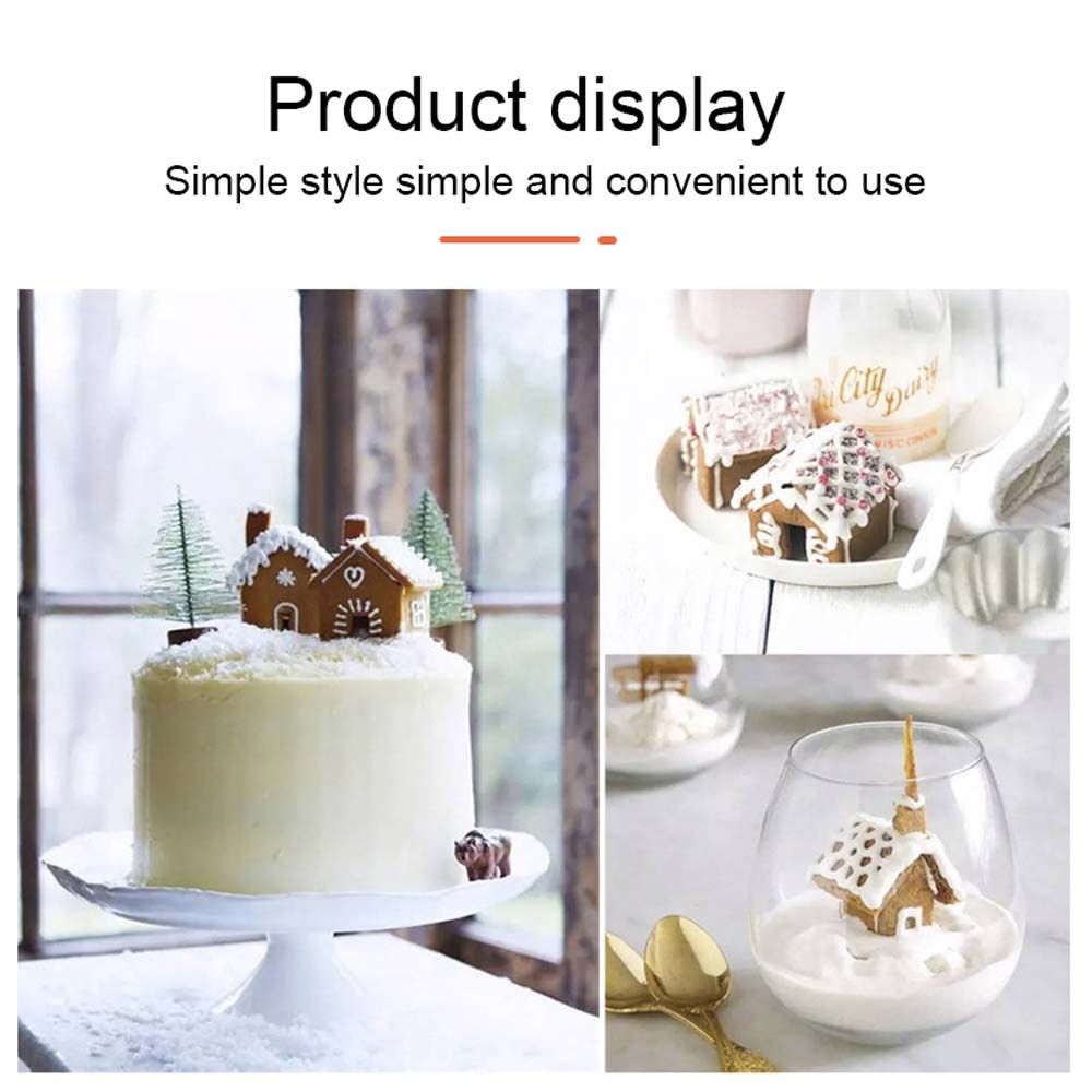 Christmas 3Pcs Cake House Pastry Food Cookie Cutter Kitchen Tool Cutting Mold Biscuit Mould