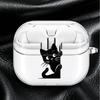 Cartoon Cute Cat Clear Earphone Cases Cover With Hook Case For Samsung Galaxy Buds 4Pro 3 FE 2 Live 3Pro 4 Pro 2Pro