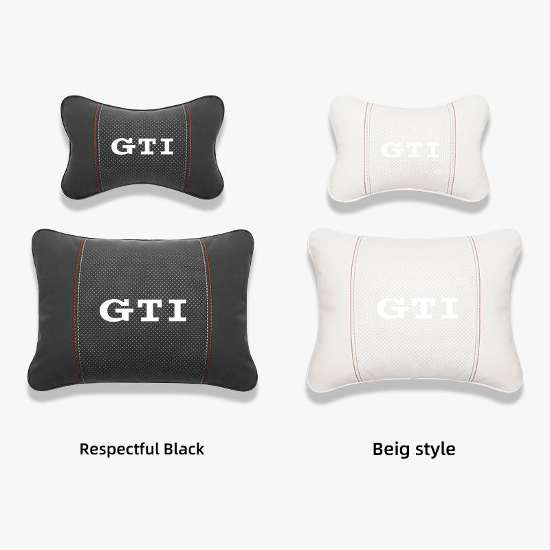 Hijk1 Car keychain/Car Headrest/Lumbar Support Auto Neck Pillow Waist Cushion For VW GTI Polo Golf MK7 Passat B6 Tiguan Jetta T-ROC B8