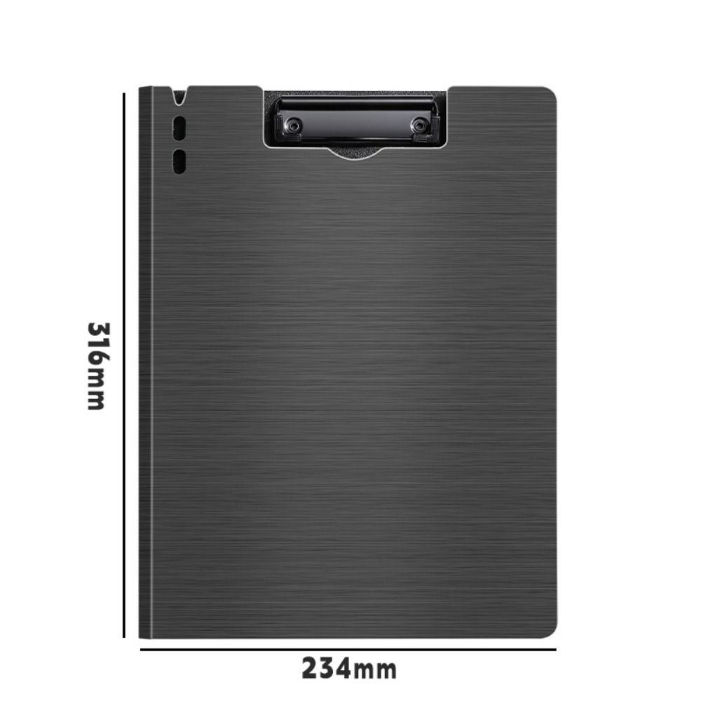 Horizontal/Vertical Clip Clipboard Thickened PP Writing Pad A4 File Folder  Document Management
