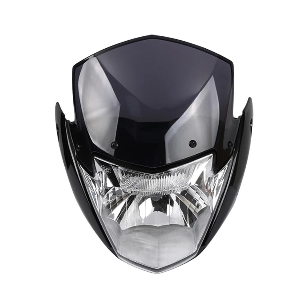 Motorcycle Headlight Front HeadLamp For YAMAHA YBR125 YBR125K YBR 125 K JYM125-7 Head Lamp Light WITH Fairing Windshield Parts