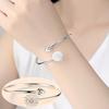 2023 New 925 Sterling Silver High Quality Simplicity Bead Romance Bracelet Chain For Woman Engagement Party Wedding Jewelry