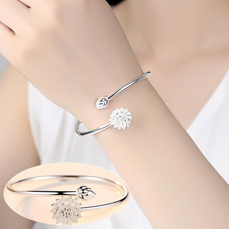 2023 New 925 Sterling Silver High Quality Simplicity Bead Romance Bracelet Chain For Woman Engagement Party Wedding Jewelry