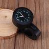 Motorrad Lenkeruhr Silber Lenkeruhr 7/8"‑1" Wasserdicht Motorrad Lenkerhalterung Uhr Uhr Neu