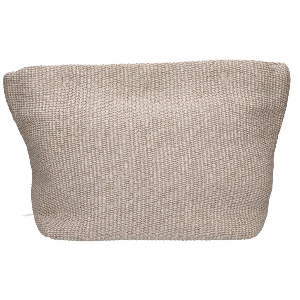 MARCO MASI [Good Condition] Straw X Leather 2WAY Shoulder Tote Bag beigeUsed