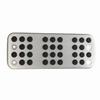 Vehicle Sport Rest Foot Footrest Pedal Aluminum Alloy For Peugeot 206 206CC