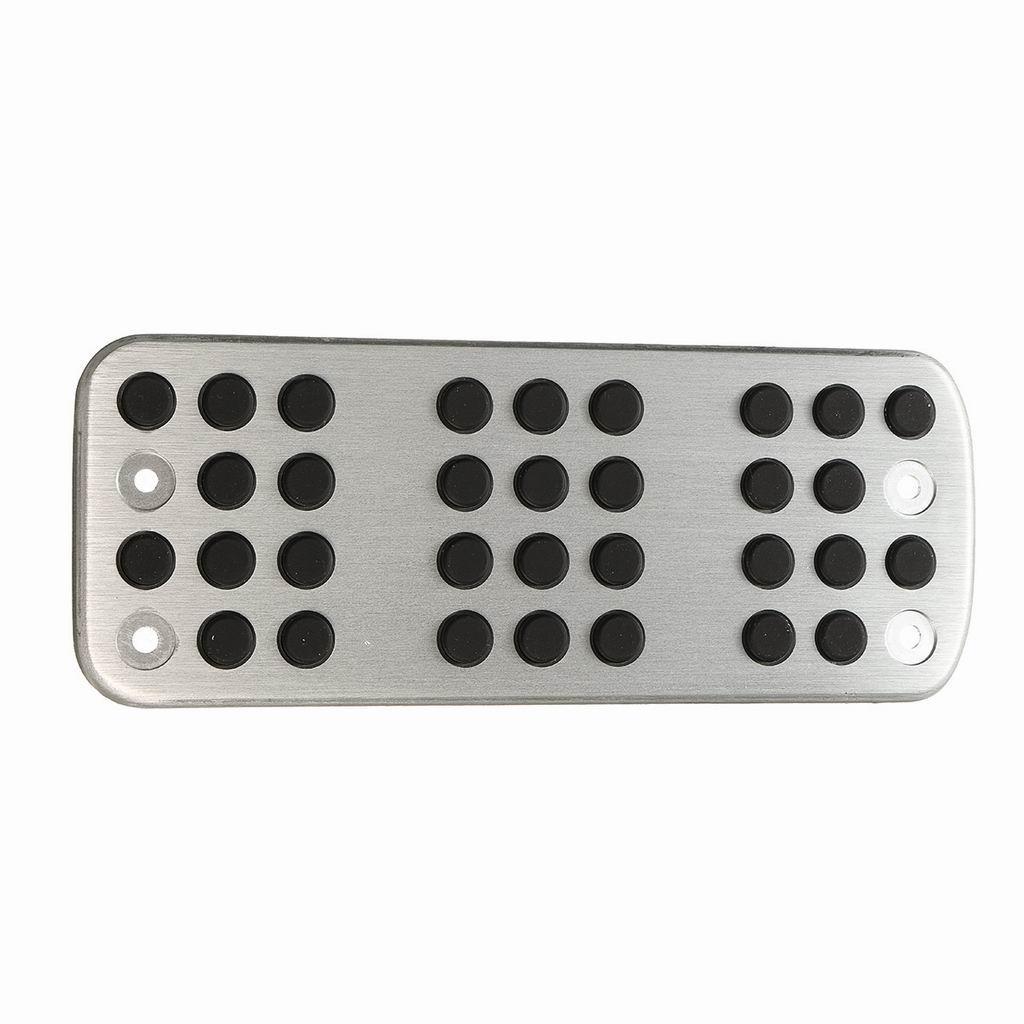 Vehicle Sport Rest Foot Footrest Pedal Aluminum Alloy For Peugeot 206 206CC