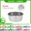 Cestello Filtro Caffè 51MM Senza Pressione 2 tazze Sostituzione Per Macchina Espresso Delonghi EC9335 EC9665 Accessorio Strumento Barista