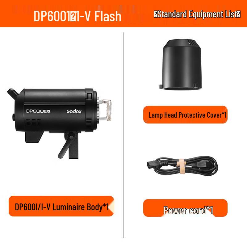 Godox DP600III-V 600W Studio Flash Light Kit