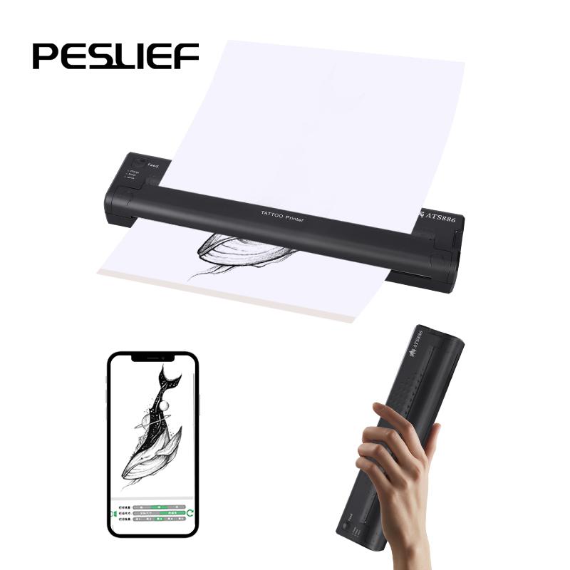 Professional Wholesale Top Quality Tattoo Printer Machine Temporary Stencil Printer Tattoo Transfer Machine чёрный